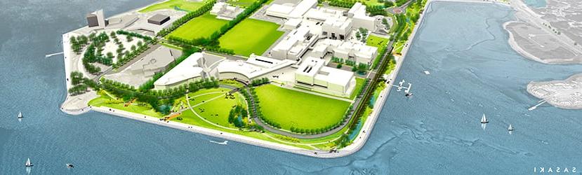 sasaki rendering campus master plan